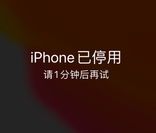 济宁苹果手机维修分享:iPhone 显示“不可用”或“已停用”怎么办？还能保留数据吗？ 