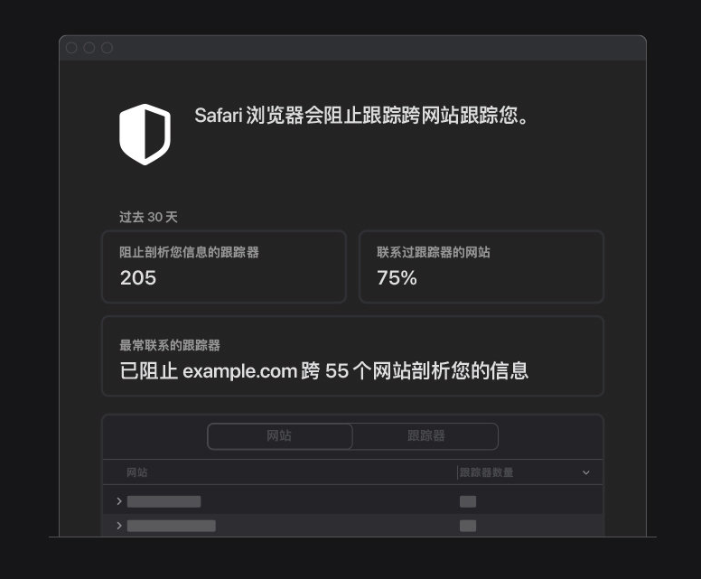 济宁苹果手机维修分享如何在 Safari 浏览器中查看和打开隐私报告 